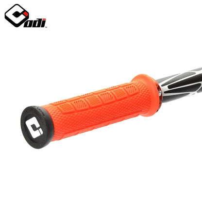 Aluminum Alloy and Silica Gel Bicycle Handlebar Grips with Integrated Lock for Mountain and Road Bikes