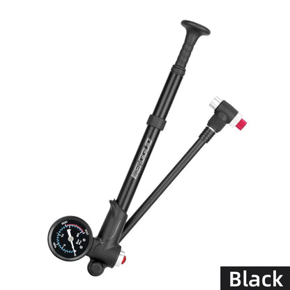 Portable High-Pressure 300Psi Bike Air Pump with Gauge for Fork & Rear Suspension Shock Absorber Mountain Bicycle Universal Pump