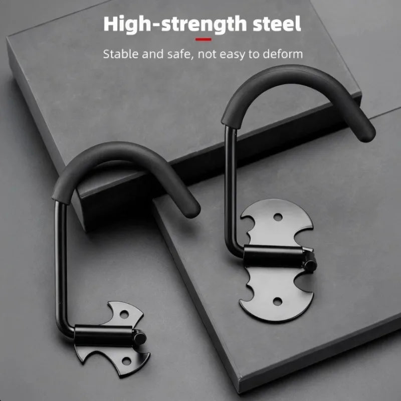 New Bike Wall Mount Bicycle Stand Holder Mountain Bike Rack Stands Hanger Hook Storage Bicycle Mounted Rack Stands