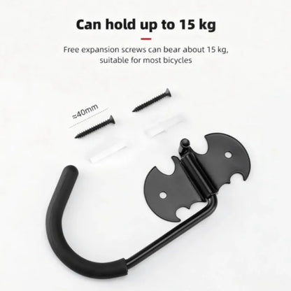 New Bike Wall Mount Bicycle Stand Holder Mountain Bike Rack Stands Hanger Hook Storage Bicycle Mounted Rack Stands